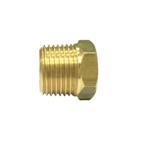 Brass Pipe Fitting, Hex Bushing Reducer, Male x Female