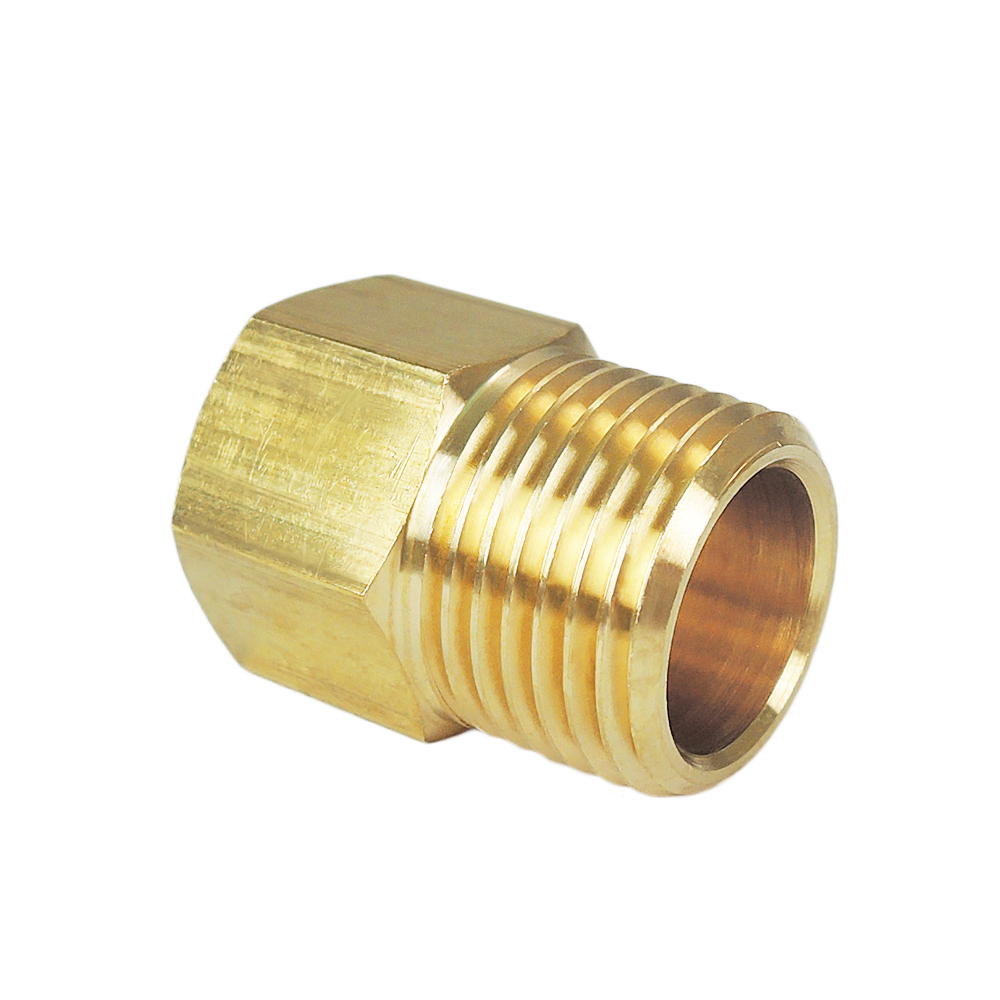 Brass Pipe Fitting, Adapter, Female x Male