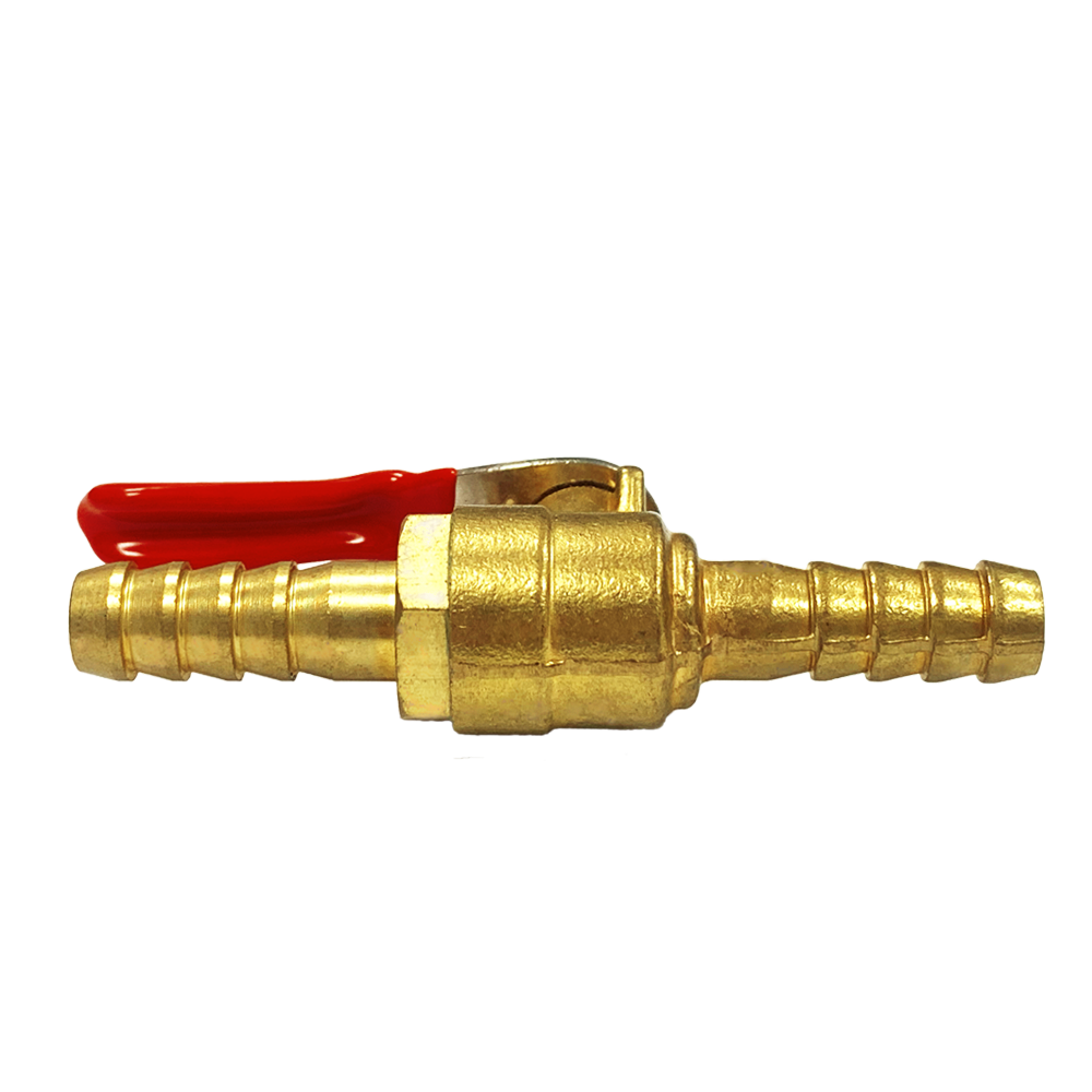 Forged Brass Mini Hose Barb Ball Valve