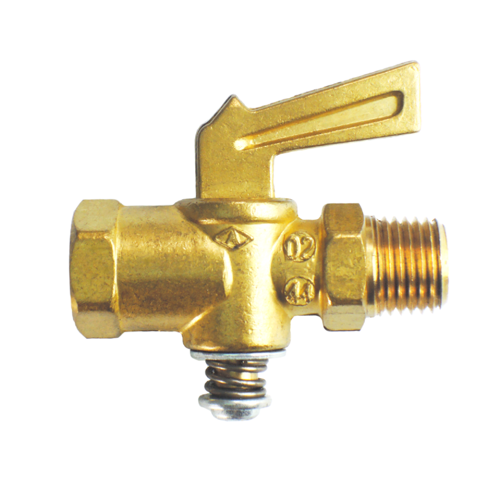 Forged Brass Ground Plug Shut-Off Cock