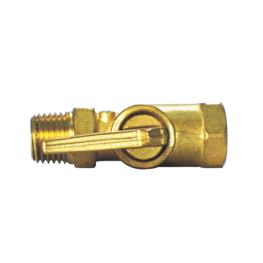 Forged Brass Ground Plug Shut-Off Cock