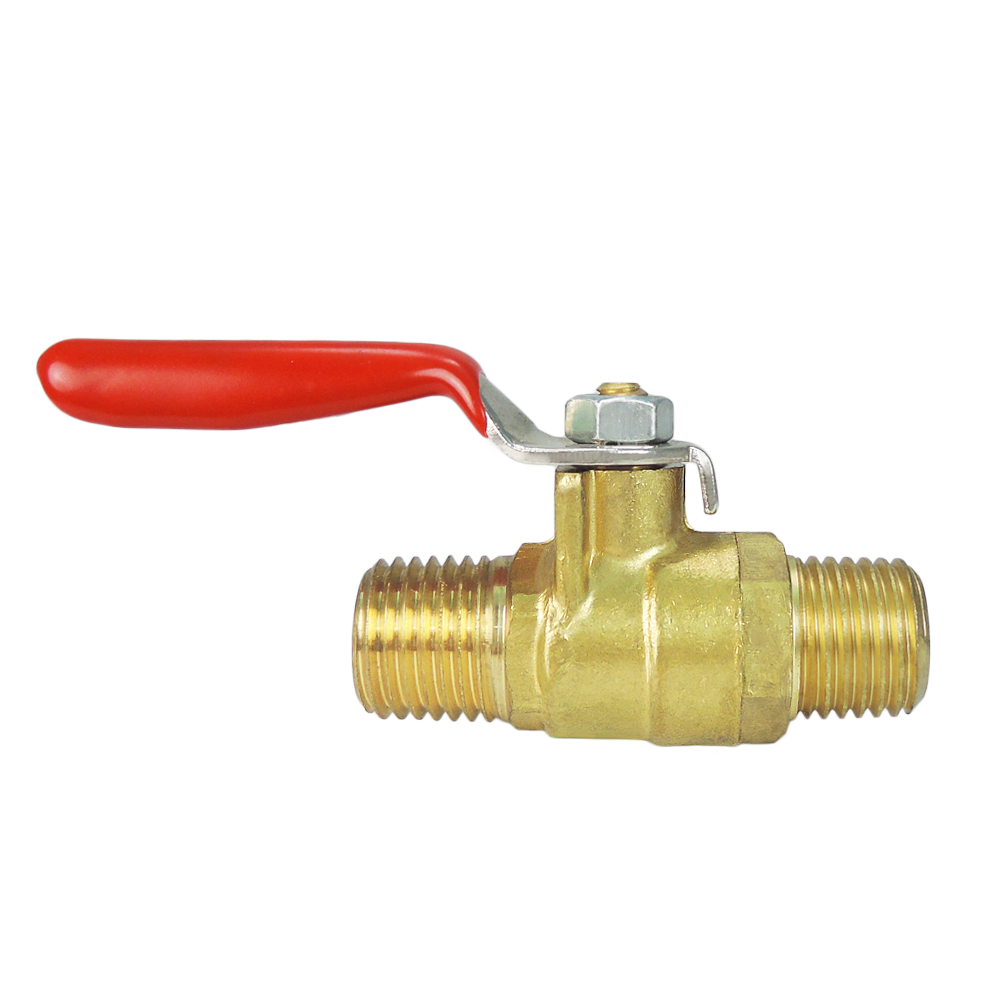 Forged Brass Mini Ball Valve, Male