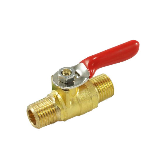 Forged Brass Mini Ball Valve, Male