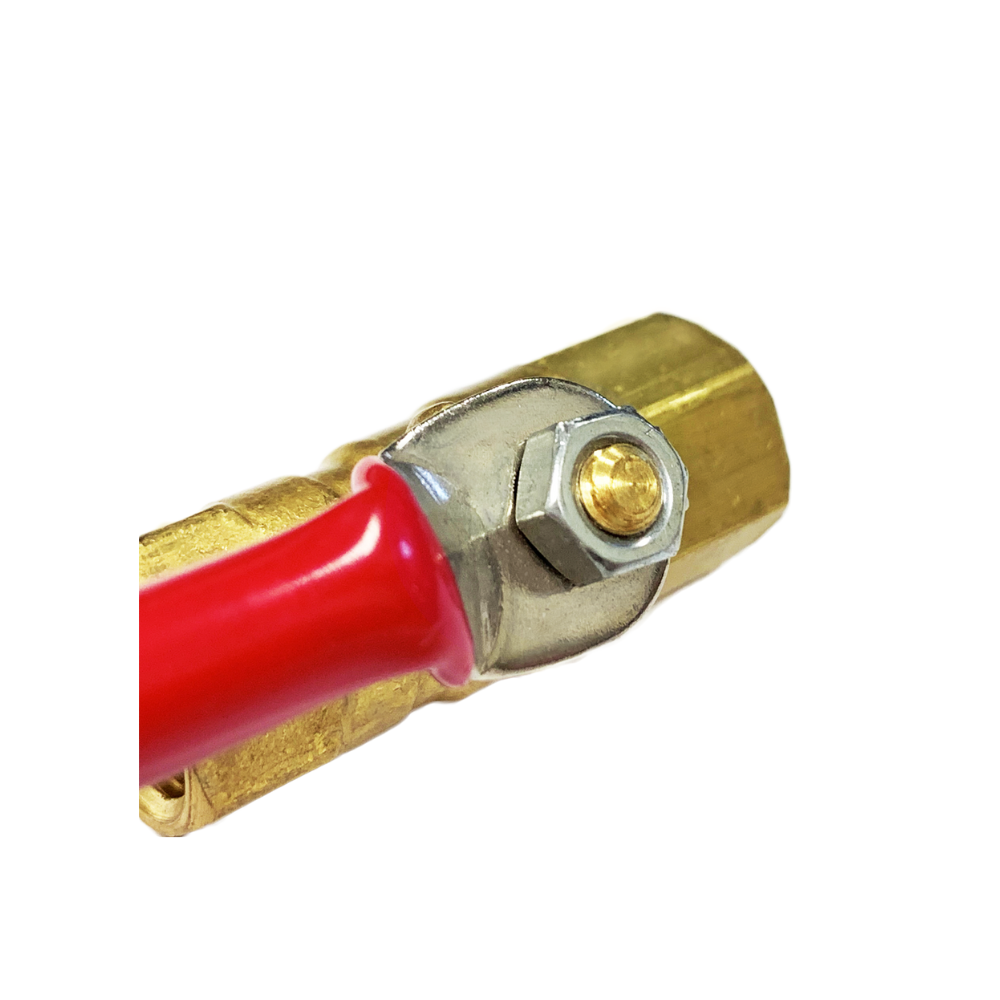 Forged Brass Inline Mini Ball Valve, Female