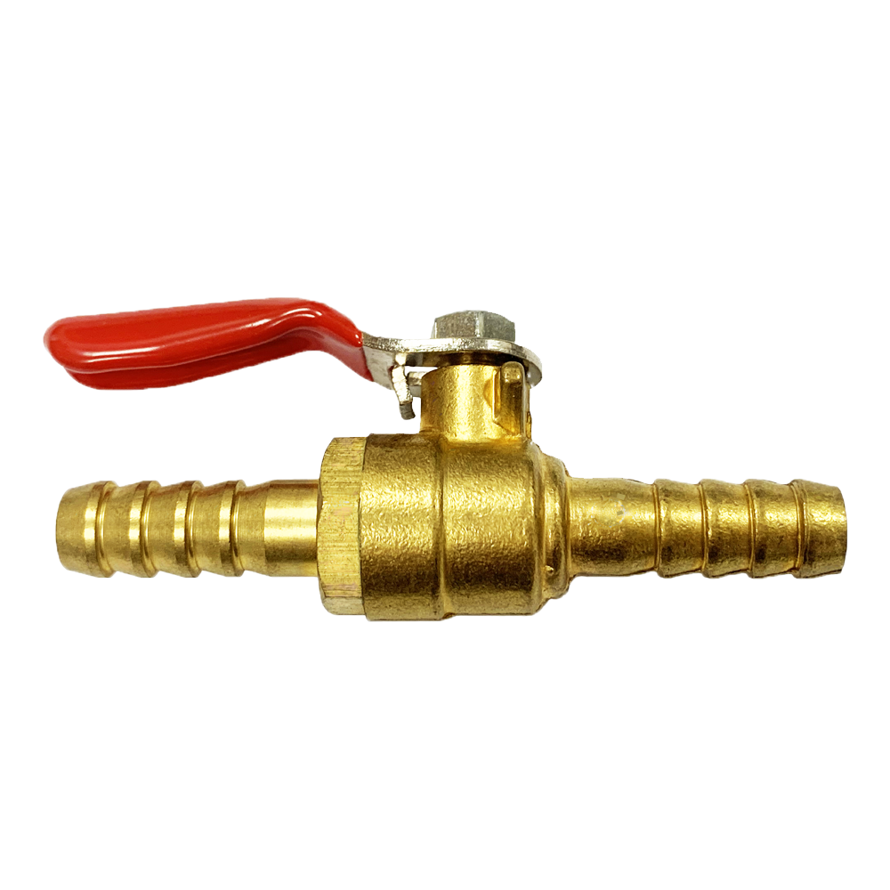 Forged Brass Mini Hose Barb Ball Valve