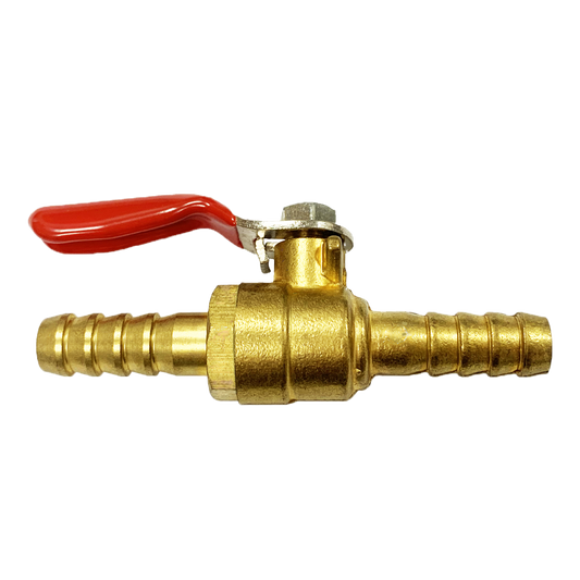 Forged Brass Mini Hose Barb Ball Valve